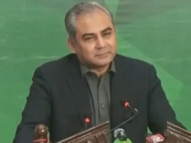 interior minster Mohsin Naqvi