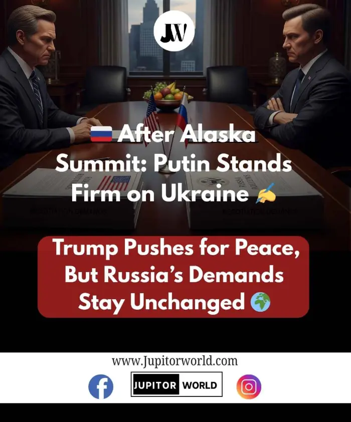 Putin’s Terms for Peace Remain Firm After Alaska Summit With Trump