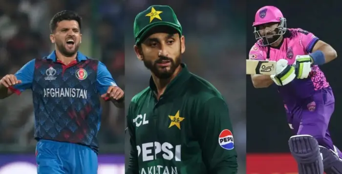 Pakistan cricket team celebrating win in Asia Cup warm-up tri-series