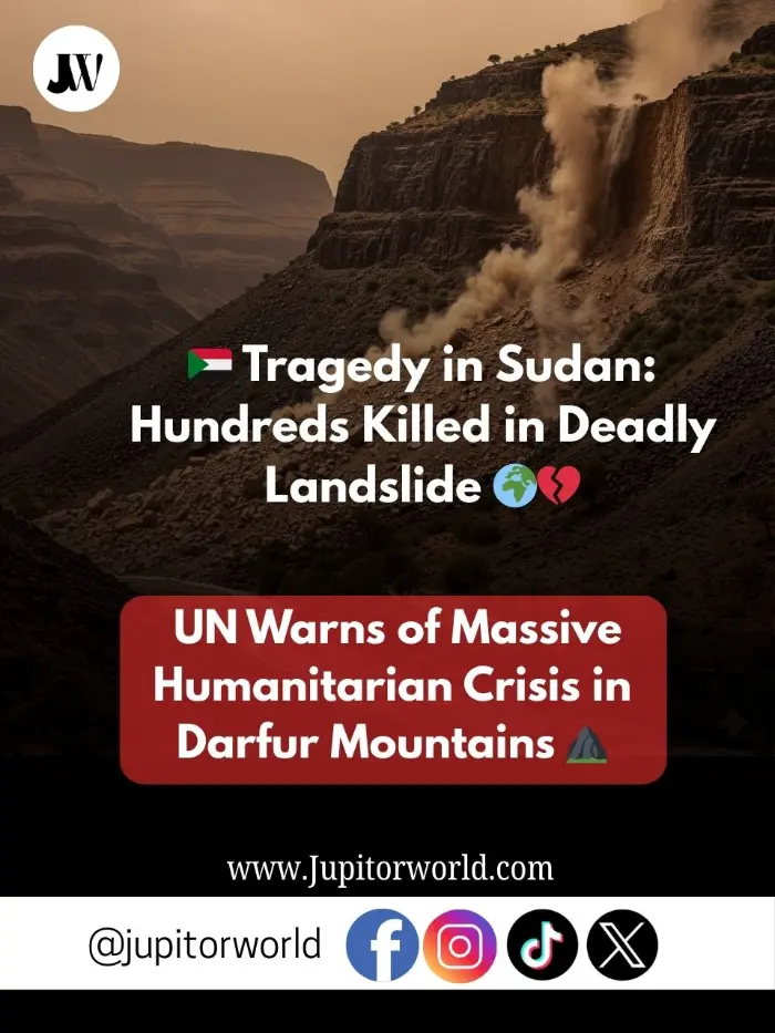 Sudan Landslide Tragedy: Hundreds Feared Dead in Marra Mountains Sudan Landslide Tragedy: Hundreds Feared Dead in Marra Mountains