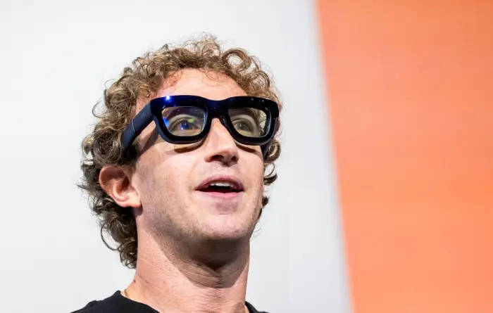 Mark Zuckerberg introduced the Ray-Ban Meta Display